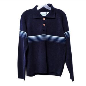 VINTAGE Snow Country Ski Pullover Sweater L